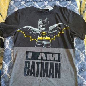 DC comics boys batman tshirt large 10/12
